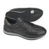 خرید کفش چرم طبیعی مردانه ضیا مشکی | Ziya Genuine Leather Sneaker