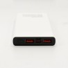 پاوربانک ADATA 20000 میلی‌آمپر با نمایشگر دیجیتال و شارژ سریع + کابل T